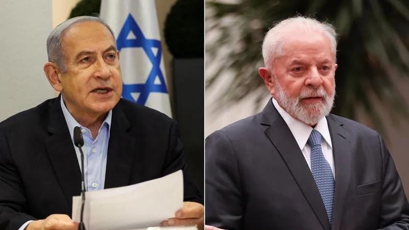 🔶Netanyahu diz que fala de Lula comparando Israel ao Holocausto é vergonhosa e convoca embaixador